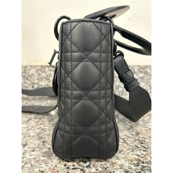 Christian Dior Small Lady Dior My ABCDior Bag Ultramatte Cannage SPBSAL 336647 - Picture 8 of 15